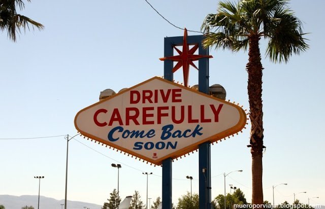 El menos famoso pero no menos divertido cartel de despedida de Las Vegas
