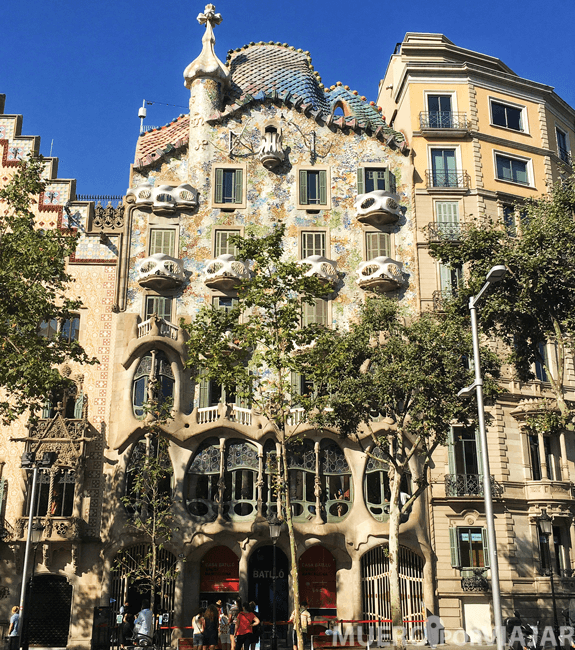 La Casa Batlló en Barcelona