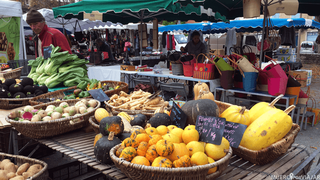 Mercado de Saint-Antonin-Noble-Val 