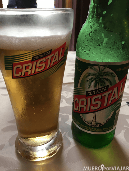 Cerveza cubana Cristal