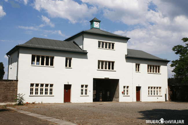 Entrada al Campo de Concentración de Sachsenhausen