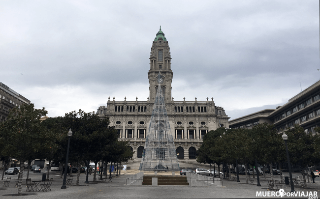 El ayuntamiento de Oporto