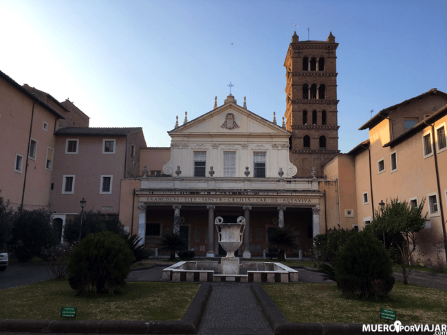 La Chiesa di Santa Cecília in Trastevere