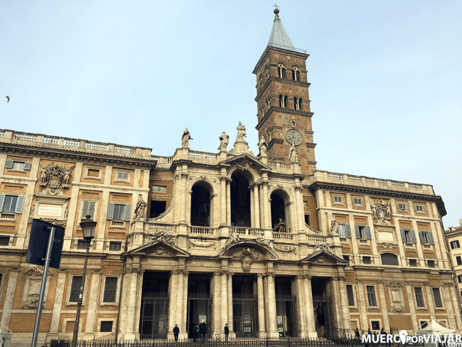 La impresionante iglesia de Santa Maria Maggiore en Roma