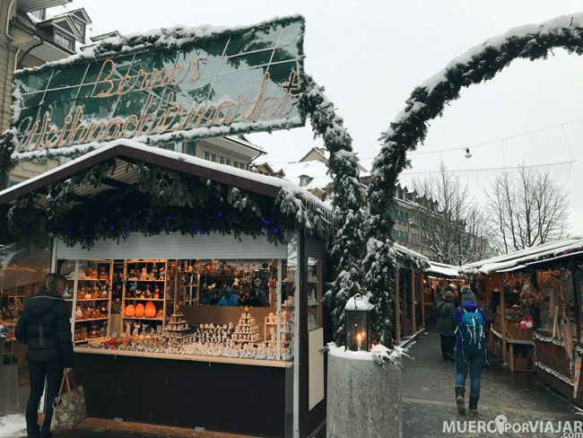 Mercado navideño en Bern