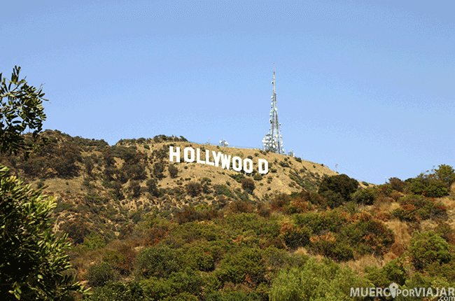 Cartel de Hollywood - Los Ángeles