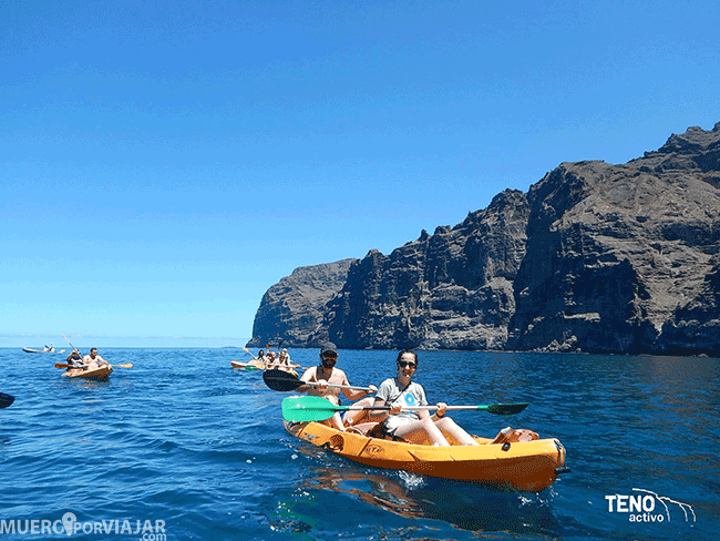Kayak en Los Gigantes - Tenerife
