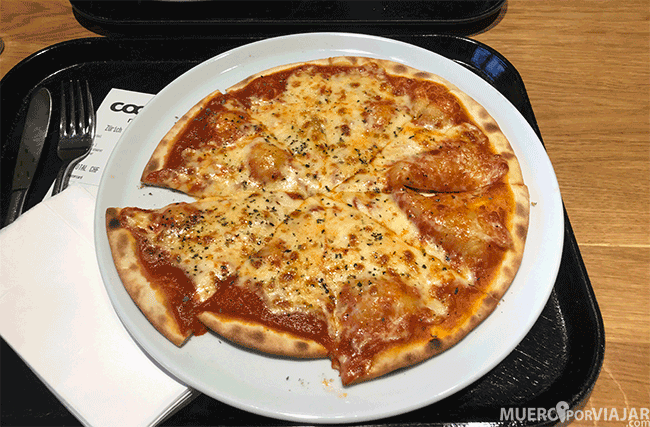 Pizza en supermercados Coop en Suiza Pizza en supermercados Coop en Suiza