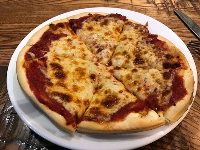 La Deep Pizza de Chicago