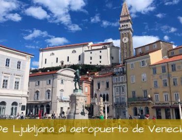 Ruta de Ljubljana al aeropuerto de Venecia – Eslovenia