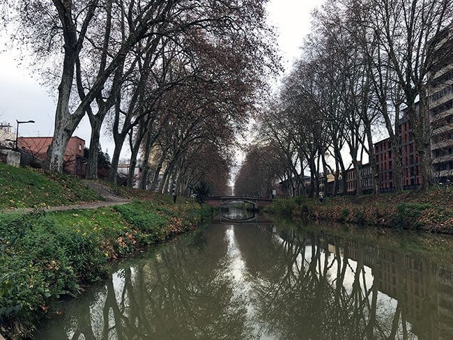 Una zona ideal para pasear en Toulouse