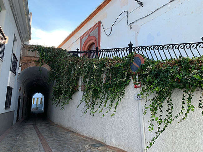 Pasadizo bajo la Iglesia Nuestra Señora del Rosario