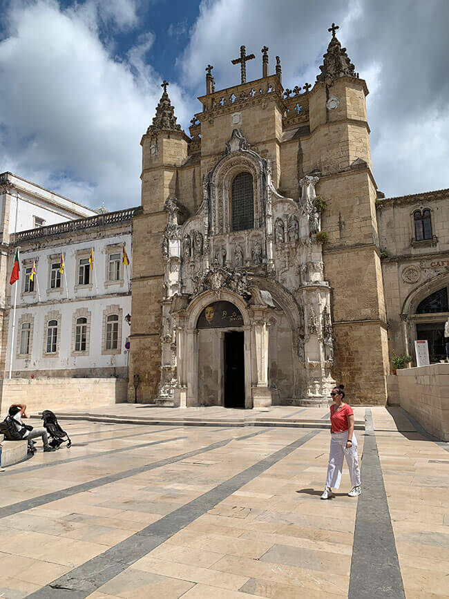 El Monasterio de Santa Cruz de Coimbra, Portugal
