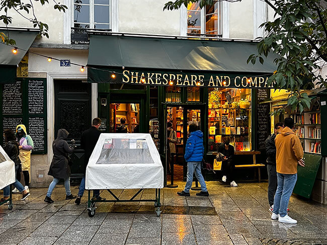 Librería de Shakespeare & Co de París