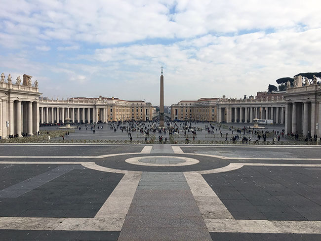 Plaza de San Pedro del Vaticano
