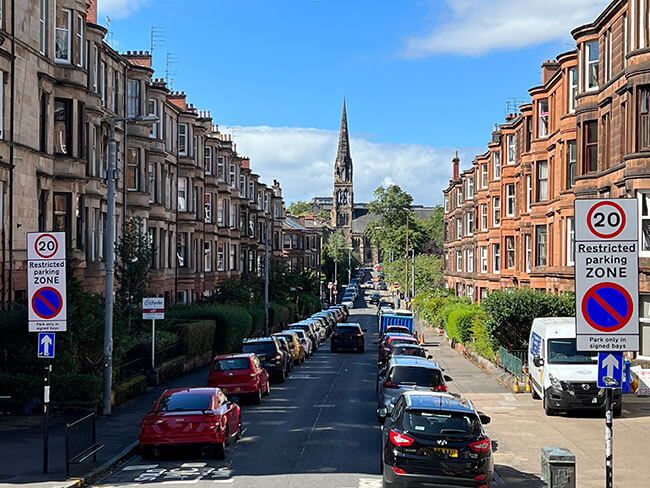 Barrio de la Universidad de Glasgow