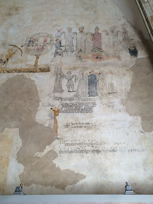 Fresco de la Danza de la Muerte