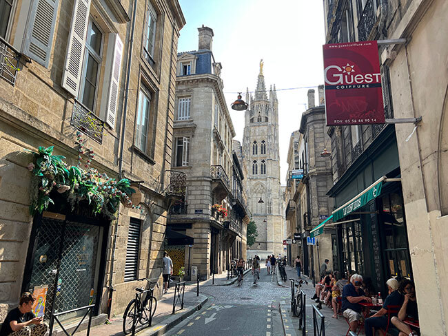 Las calles de Burdeos