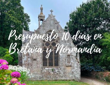 Presupuesto 10 días en Bretaña y Normandía