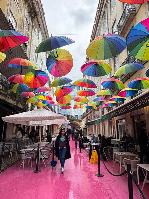 Los imprescindibles de Lisboa: Pink Street